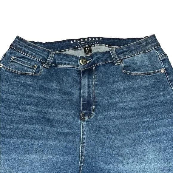 Ashley Stewart High-Waist Legendary Boot Cut Jeans - Picture 4 of 13